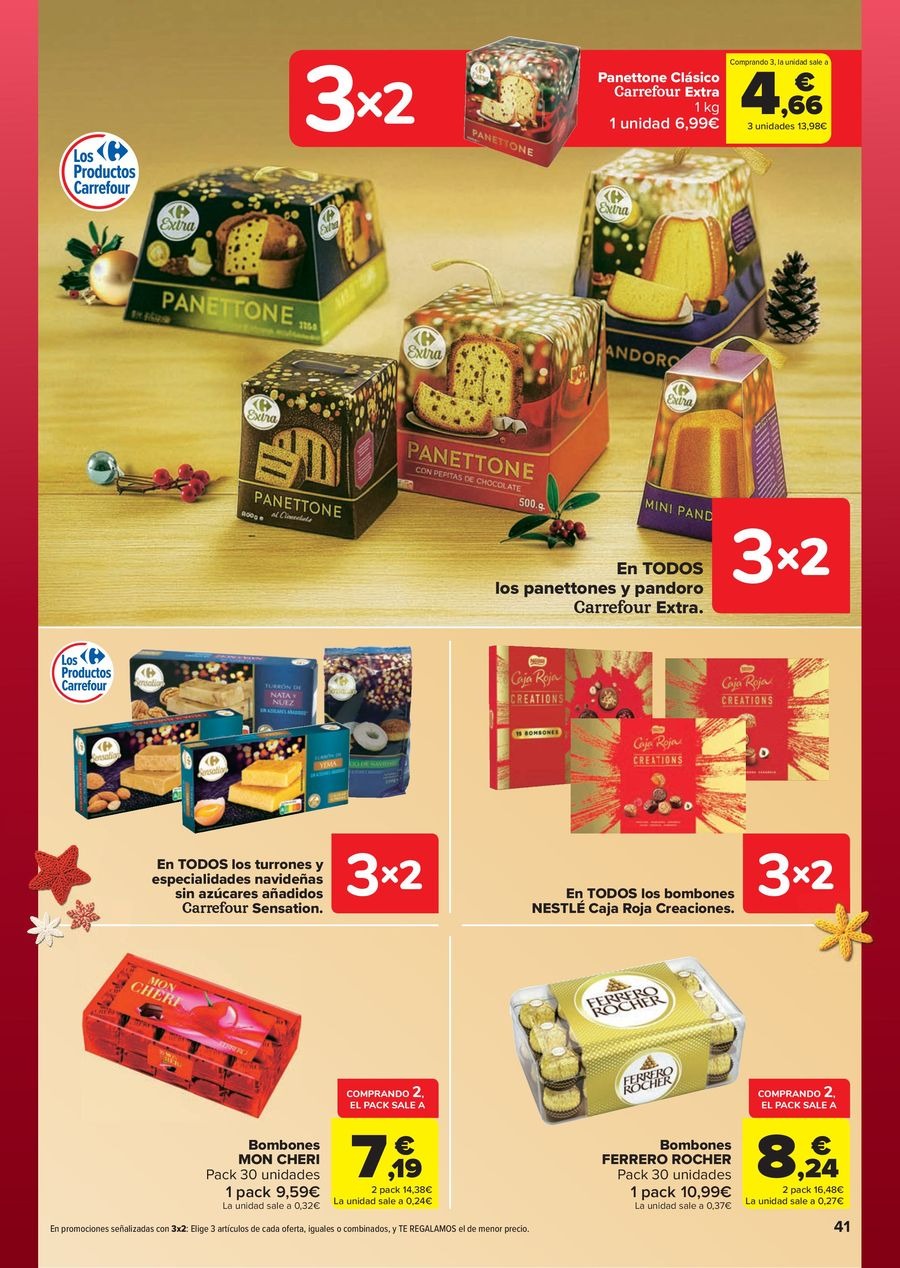 Carrefour Spain Offers from 28 October to 13 November 2025 50% OFF RETURNS + 3x2 Offers