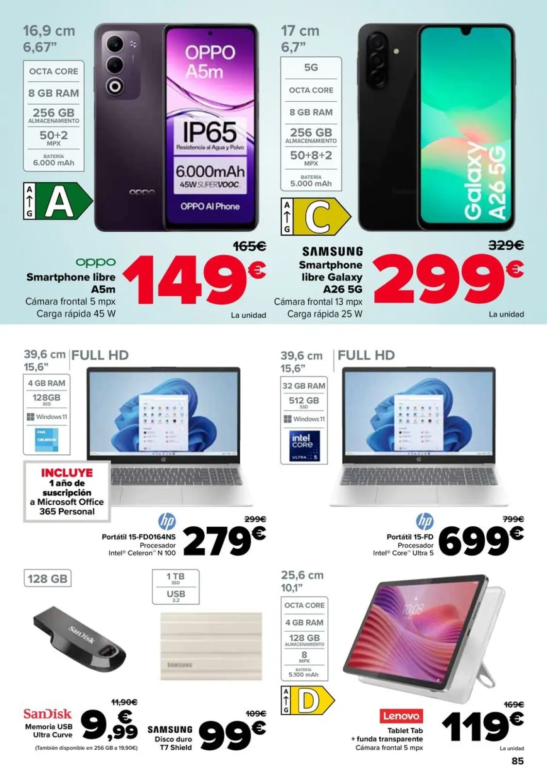 صفحة 81 ضمن خصم 50% على المرتجعات + عروض 3x2 في كارفور إسبانيا