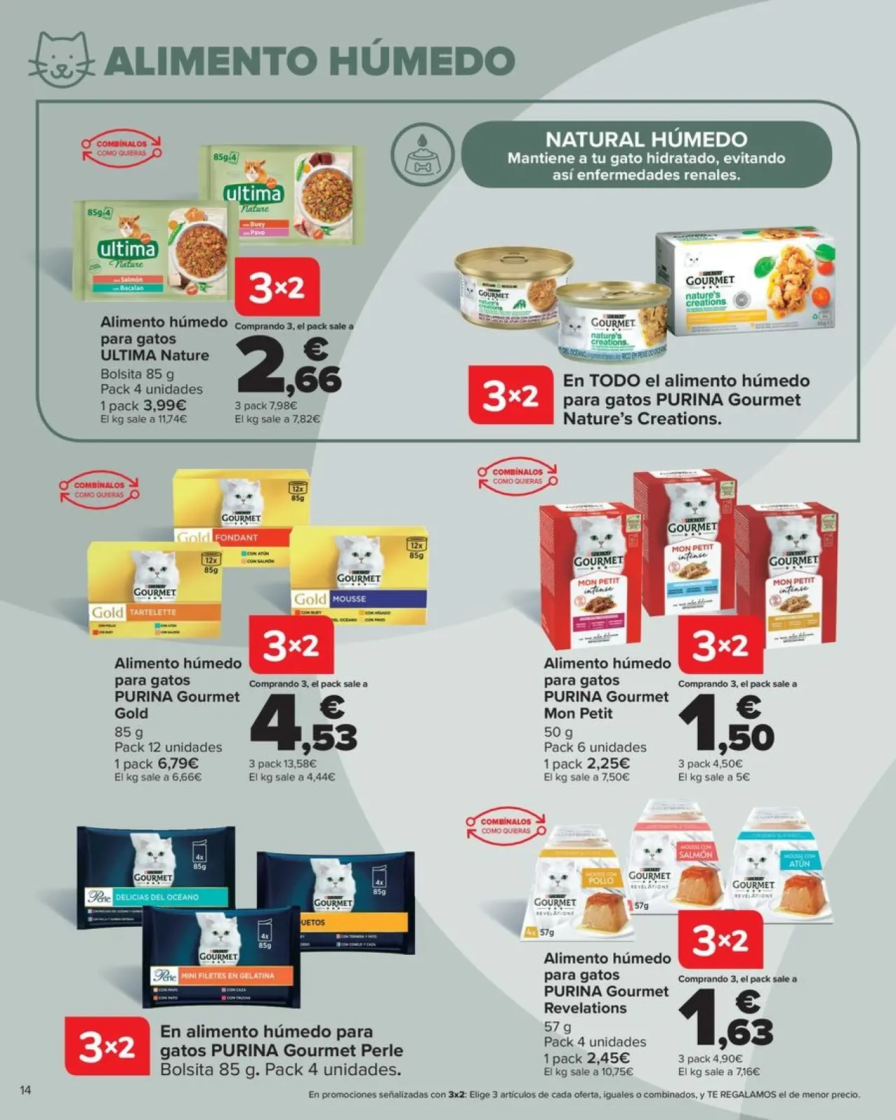 صفحة 12 ضمن كتيب عروض الحيوانات الأليفة في كارفور إسبانيا