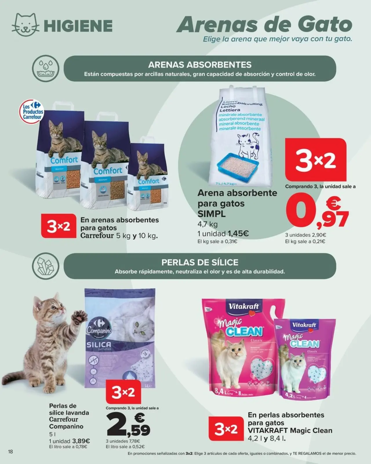 صفحة 16 ضمن كتيب عروض الحيوانات الأليفة في كارفور إسبانيا