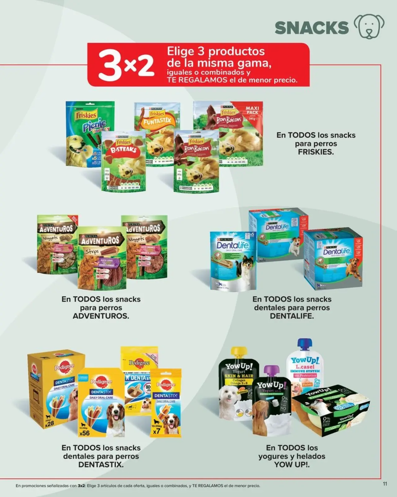 صفحة 9 ضمن كتيب عروض الحيوانات الأليفة في كارفور إسبانيا