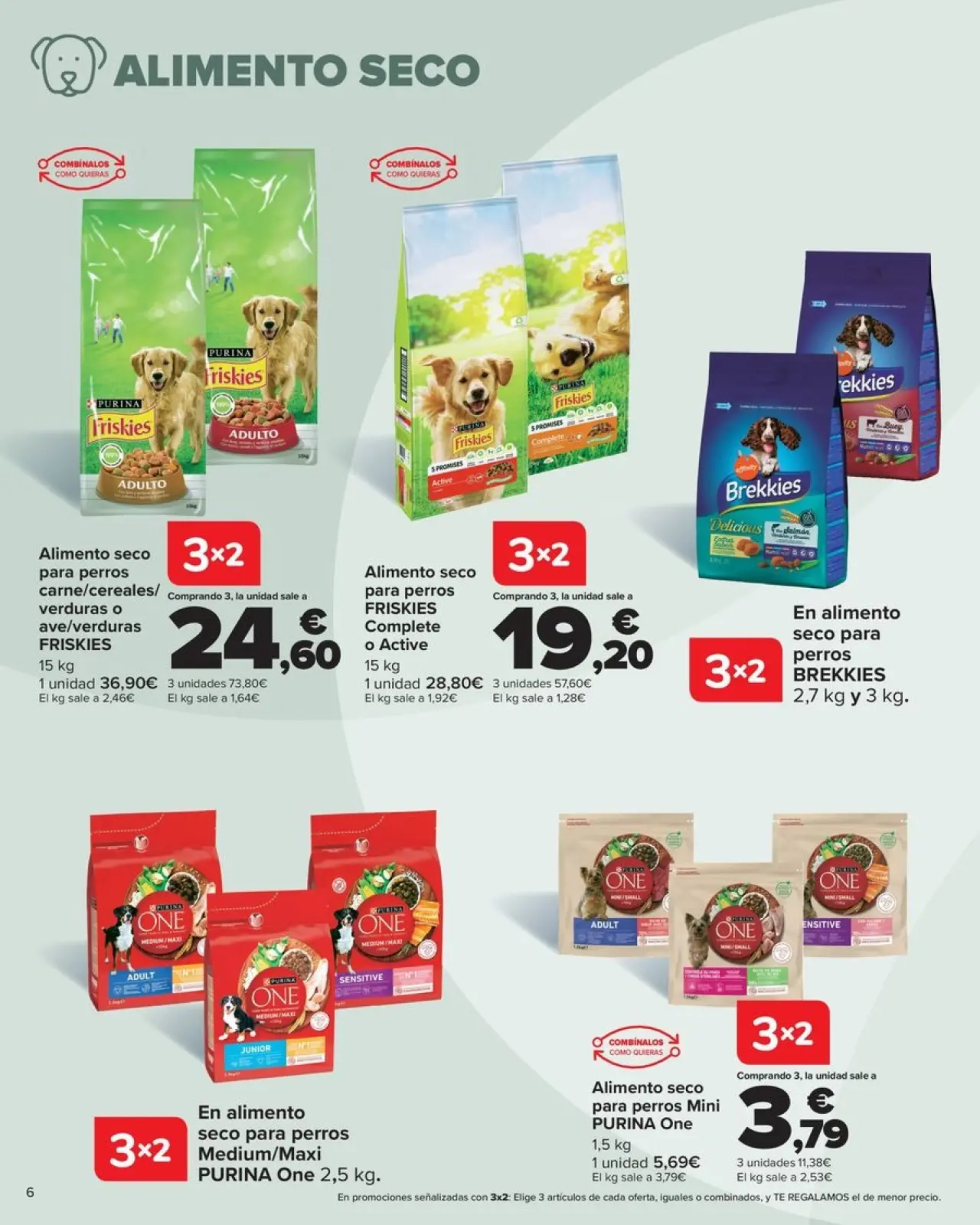 صفحة 4 ضمن كتيب عروض الحيوانات الأليفة في كارفور إسبانيا