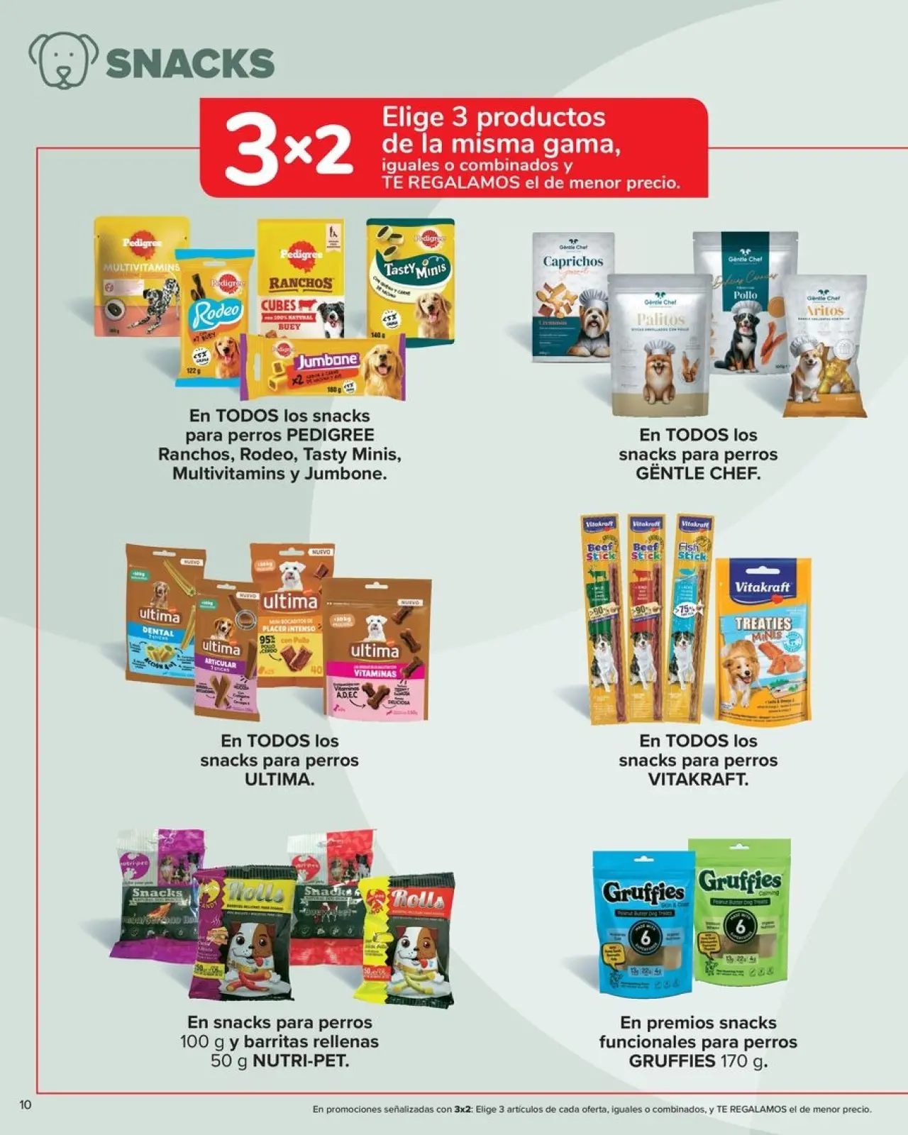 صفحة 8 ضمن كتيب عروض الحيوانات الأليفة في كارفور إسبانيا