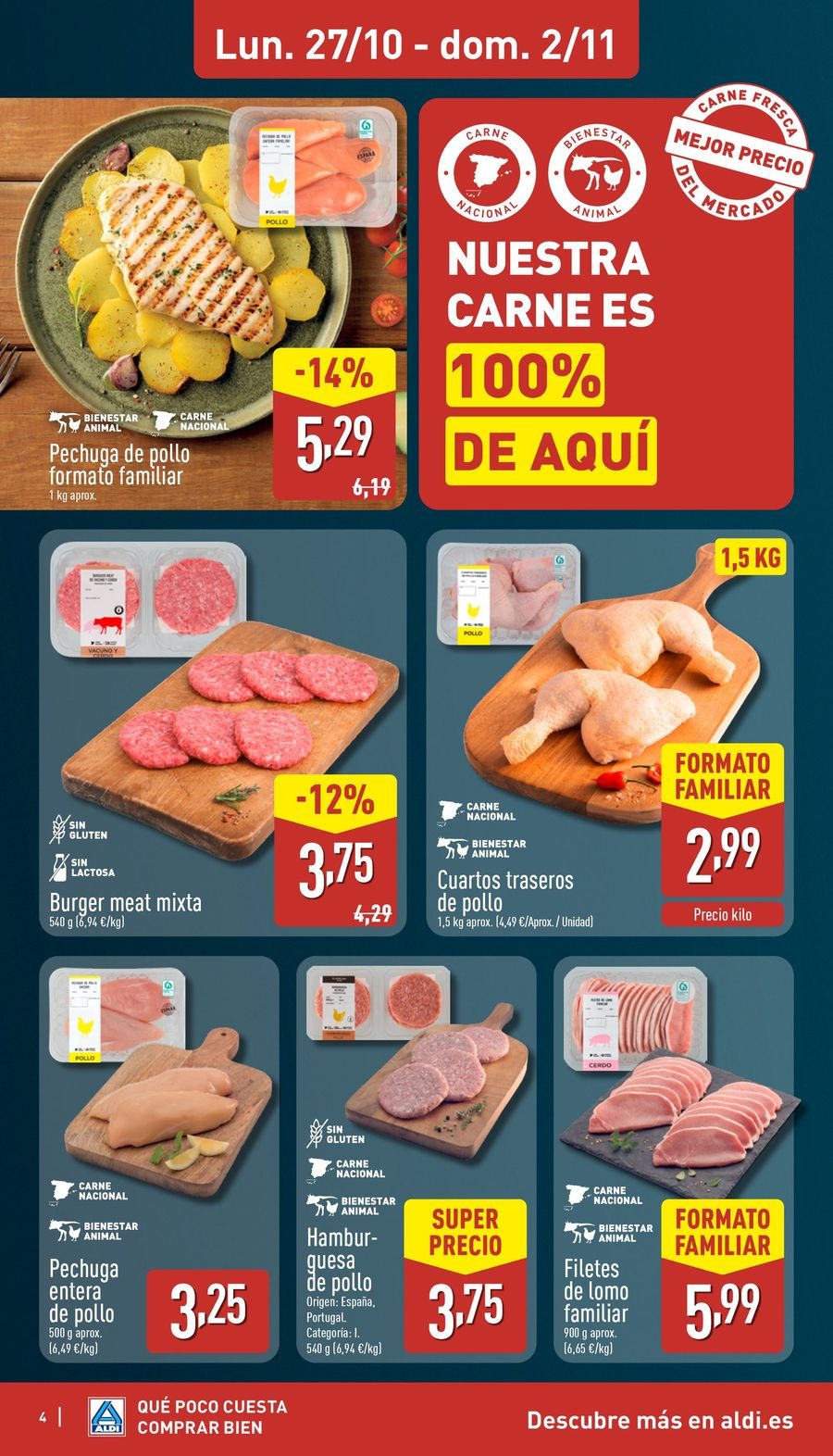 ALDI Spain Offers from 27 October to 2 November 2025 Good Buy Offers