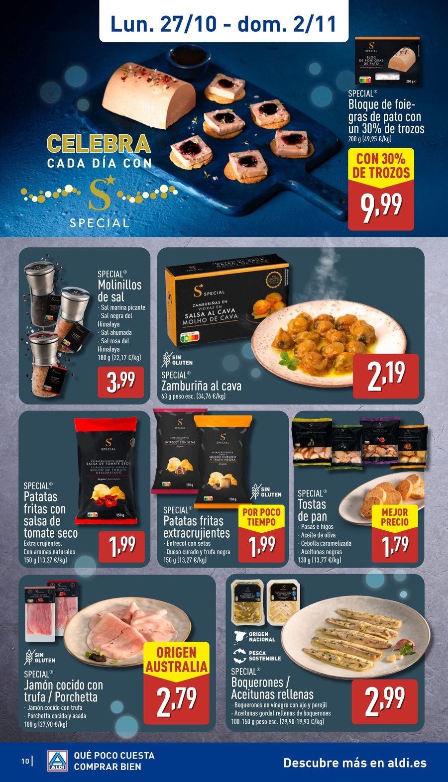 ALDI Spain Offers from 27 October to 2 November 2025 Good Buy Offers