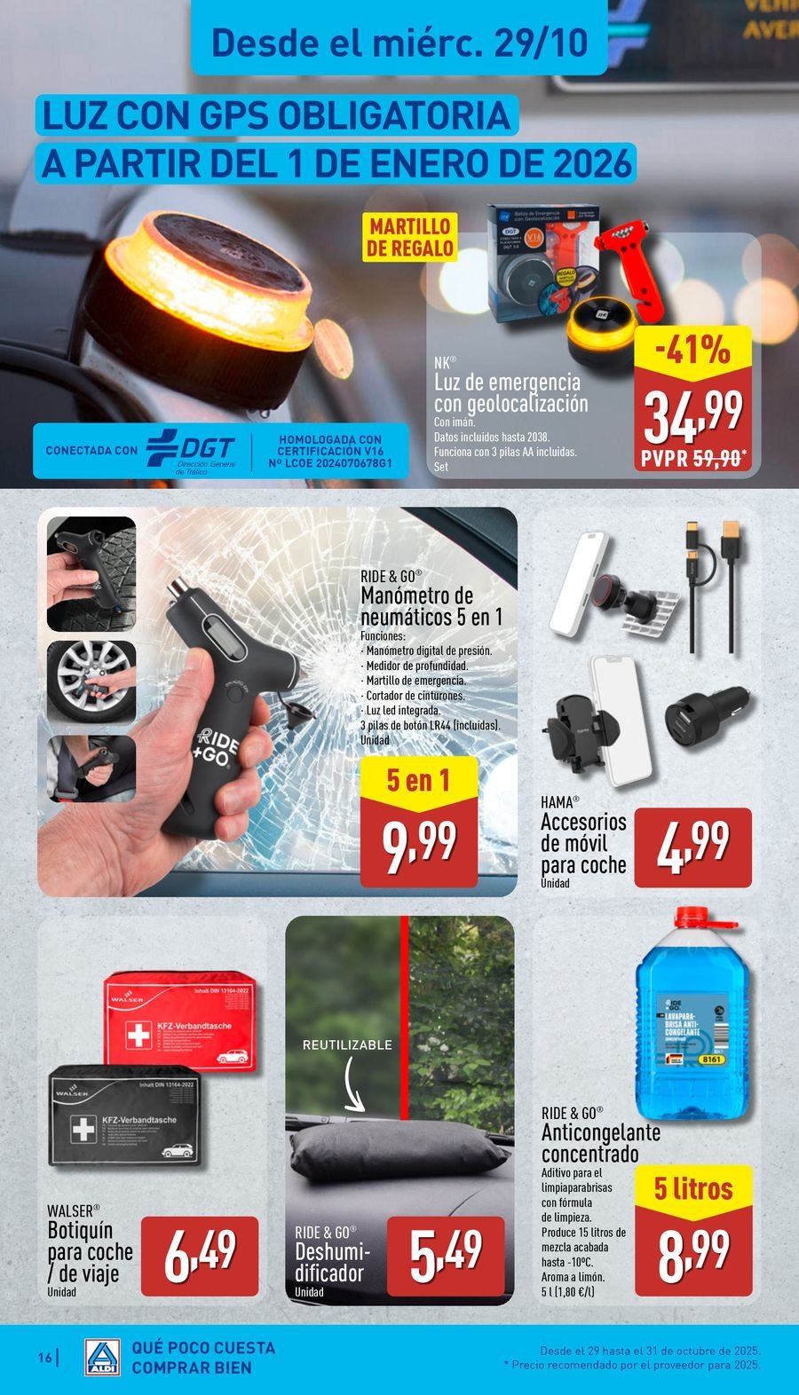 ALDI Spain Offers from 27 October to 2 November 2025 Good Buy Offers