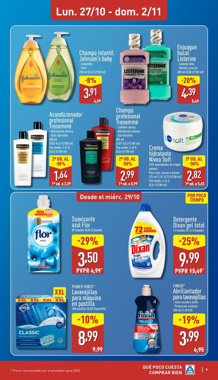 ALDI Spain Offers from 27 October to 2 November 2025 Good Buy Offers