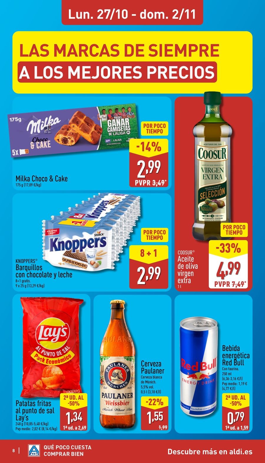 ALDI Spain Offers from 27 October to 2 November 2025 Good Buy Offers