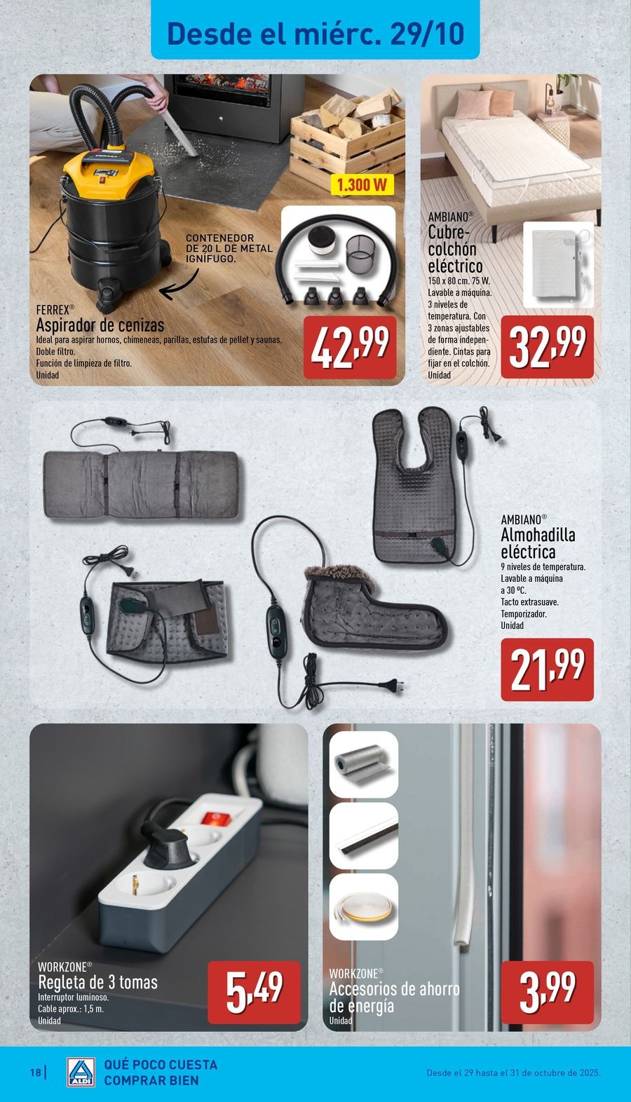 ALDI Spain Offers from 27 October to 2 November 2025 Good Buy Offers