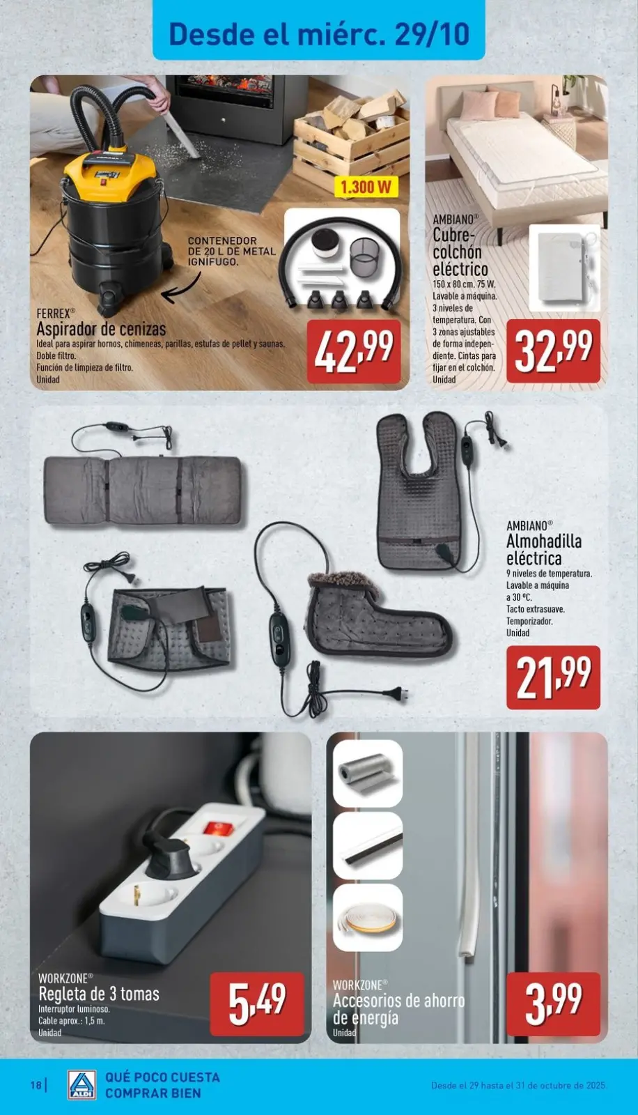 Page 18 dans Combien il coûte peu d'acheter bien chez ALDI Espagne