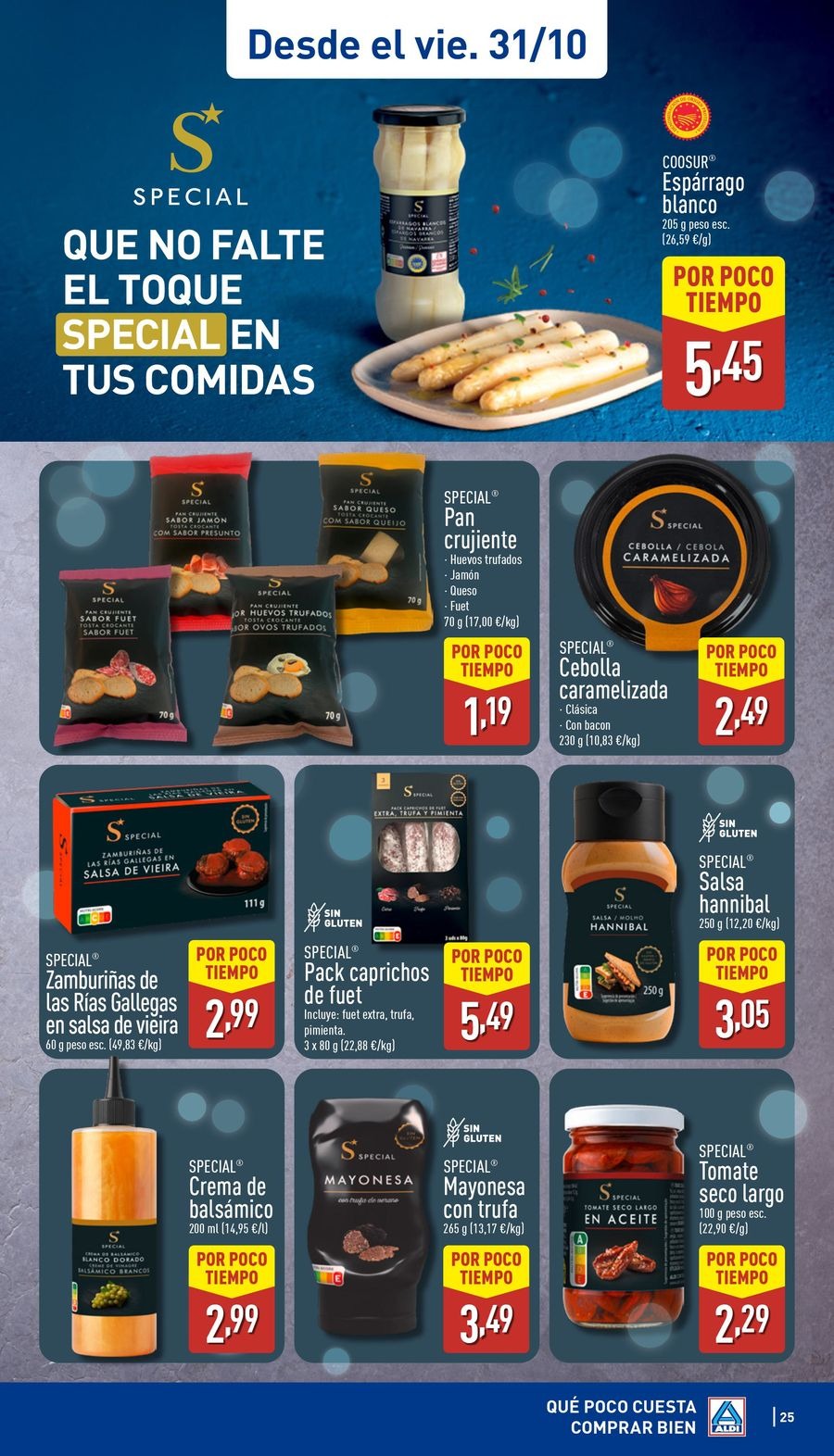 ALDI Spain Offers from 27 October to 2 November 2025 Good Buy Offers