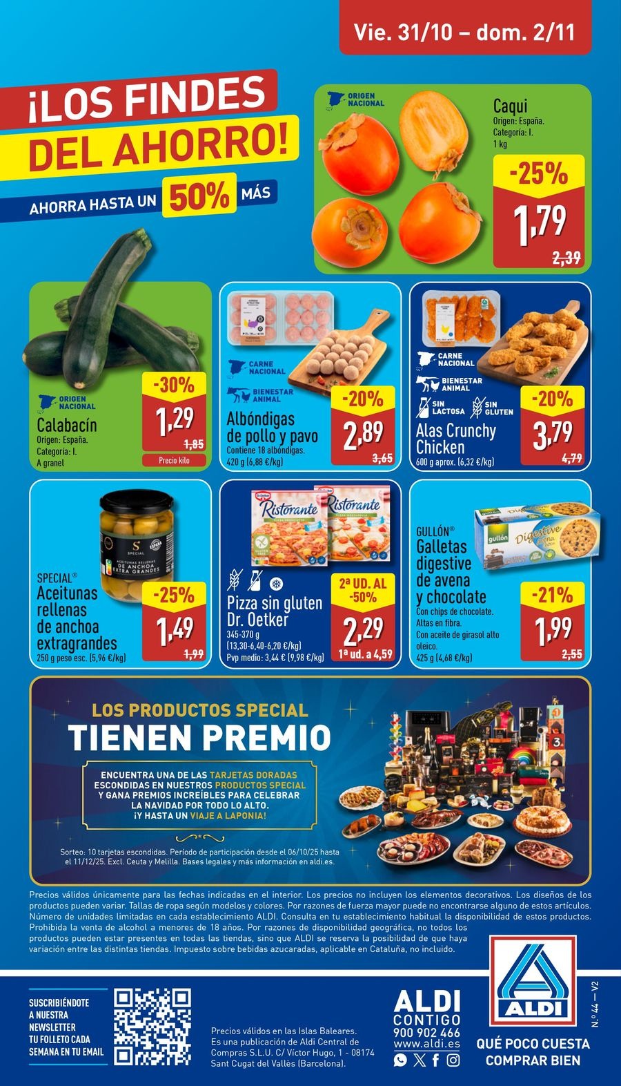ALDI Spain Offers from 27 October to 2 November 2025 Good Buy Offers