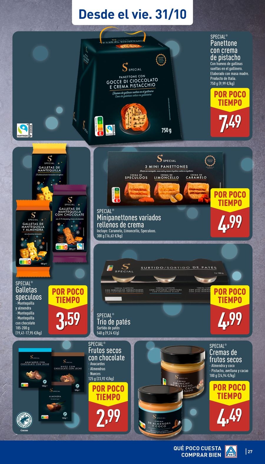 ALDI Spain Offers from 27 October to 2 November 2025 Good Buy Offers