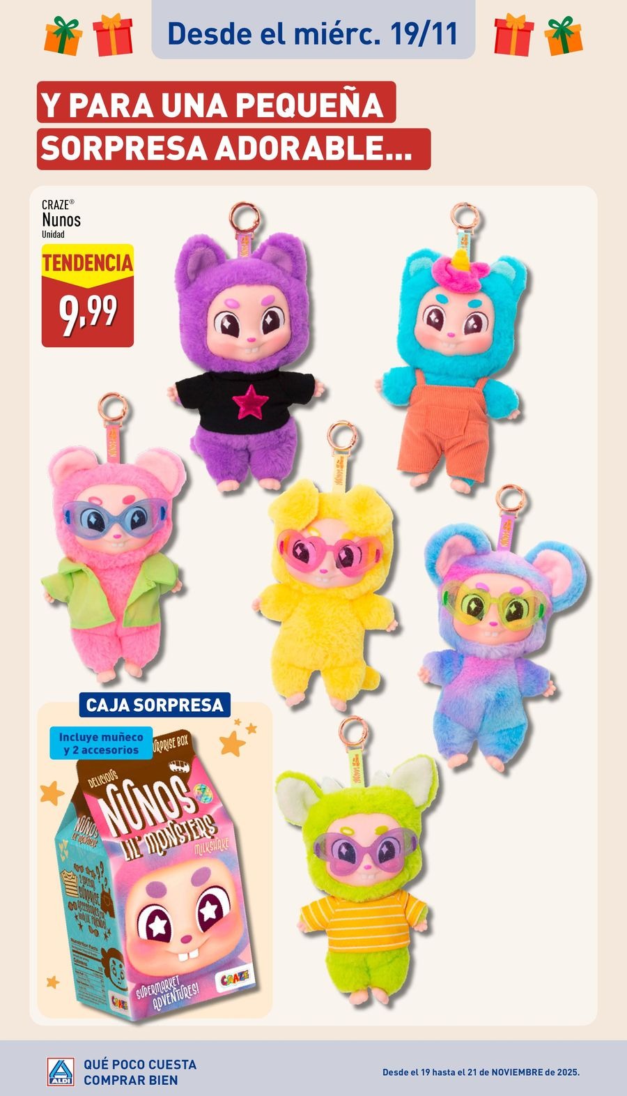 Offres ALDI Espagne de 5 novembre à 5 décembre 2025 Brochure d'offres spéciales sur les jouets