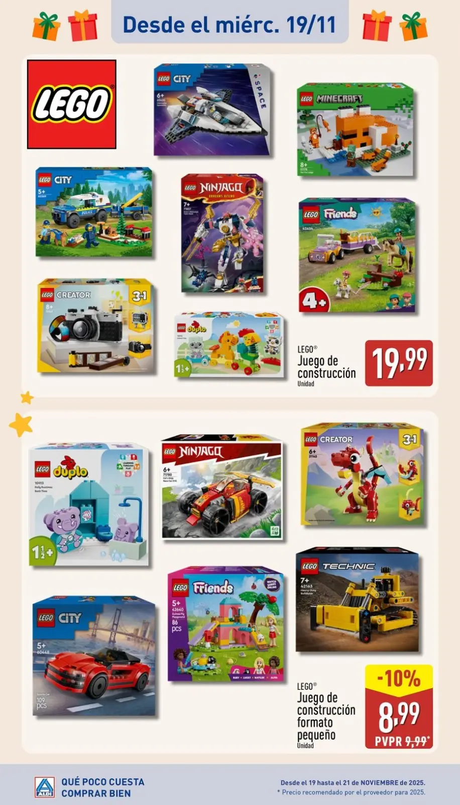 Page 60 dans Brochure d'offres spéciales sur les jouets chez ALDI Espagne