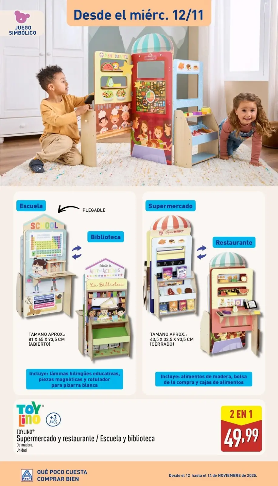 Page 35 dans Brochure d'offres spéciales sur les jouets chez ALDI Espagne