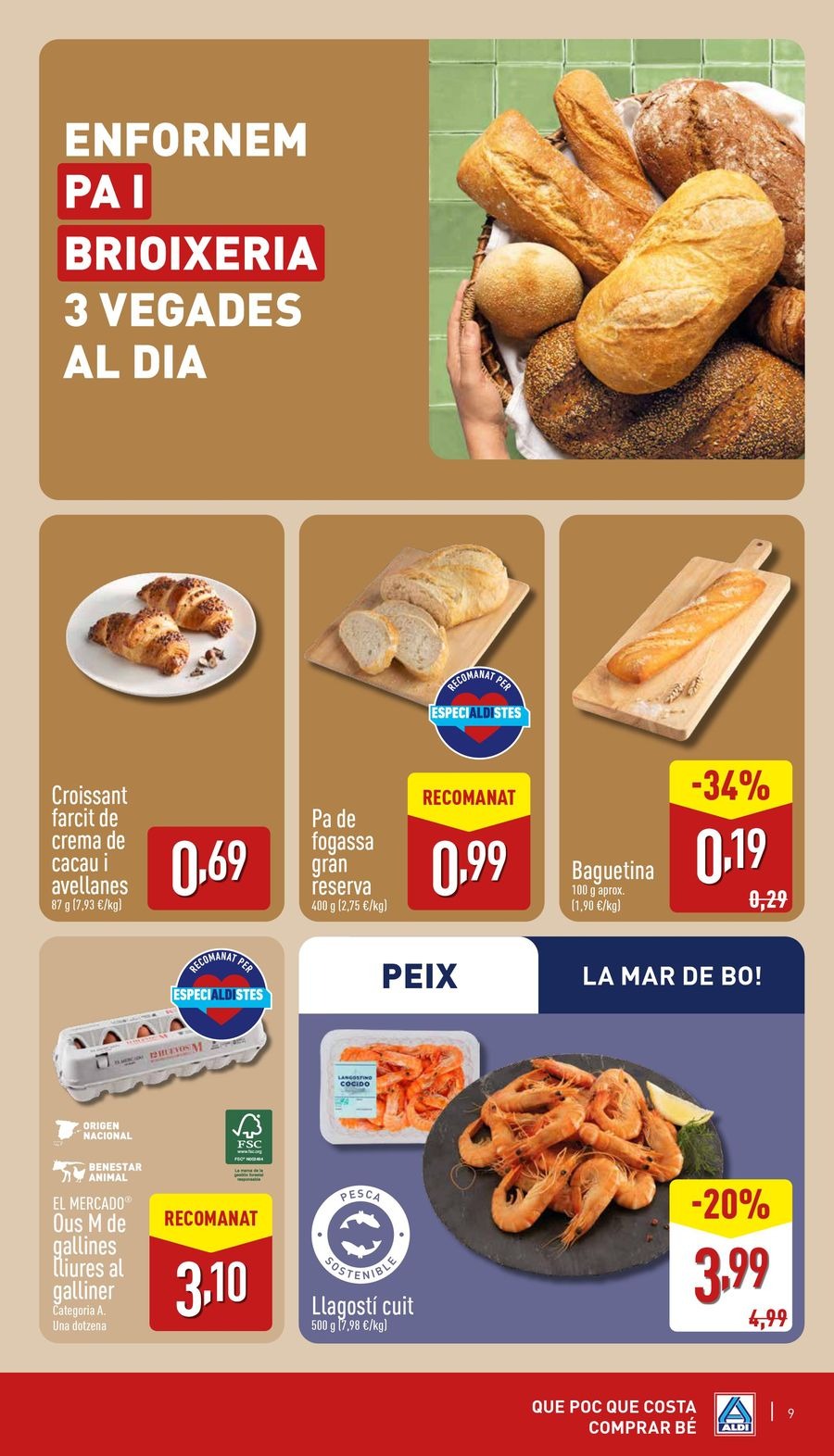 Ofertas de ALDI España de 5 a 9 noviembre 2025 Folleto de ofertas OBRIM