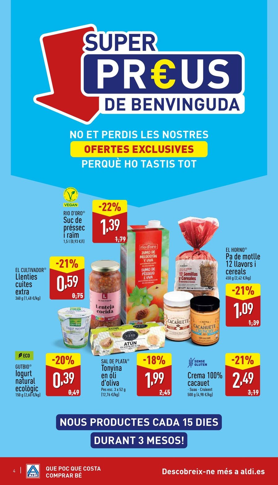 Ofertas de ALDI España de 5 a 9 noviembre 2025 Folleto de ofertas OBRIM