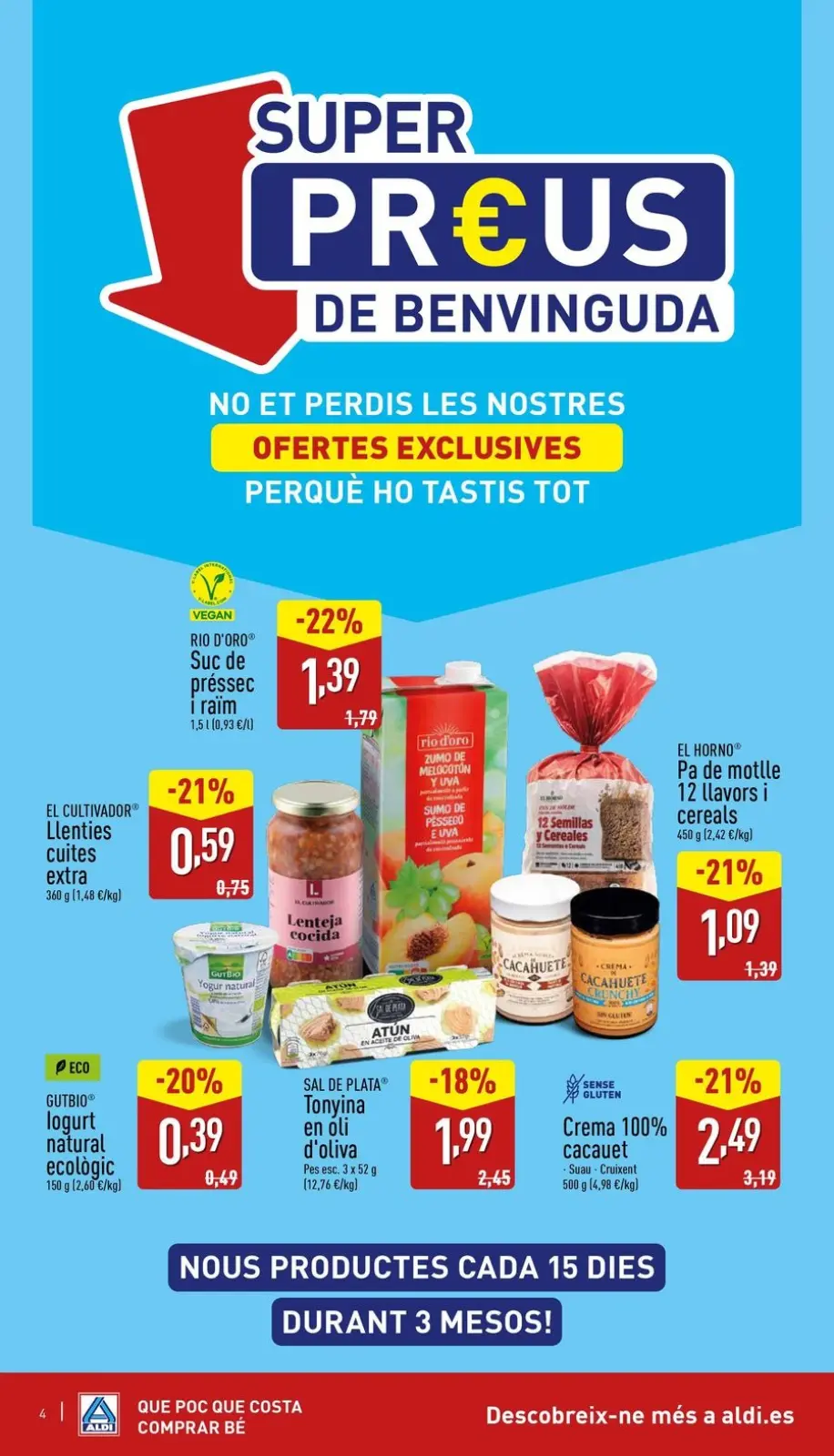 Page 4 dans Brochure d'offre OBRIM chez ALDI Espagne