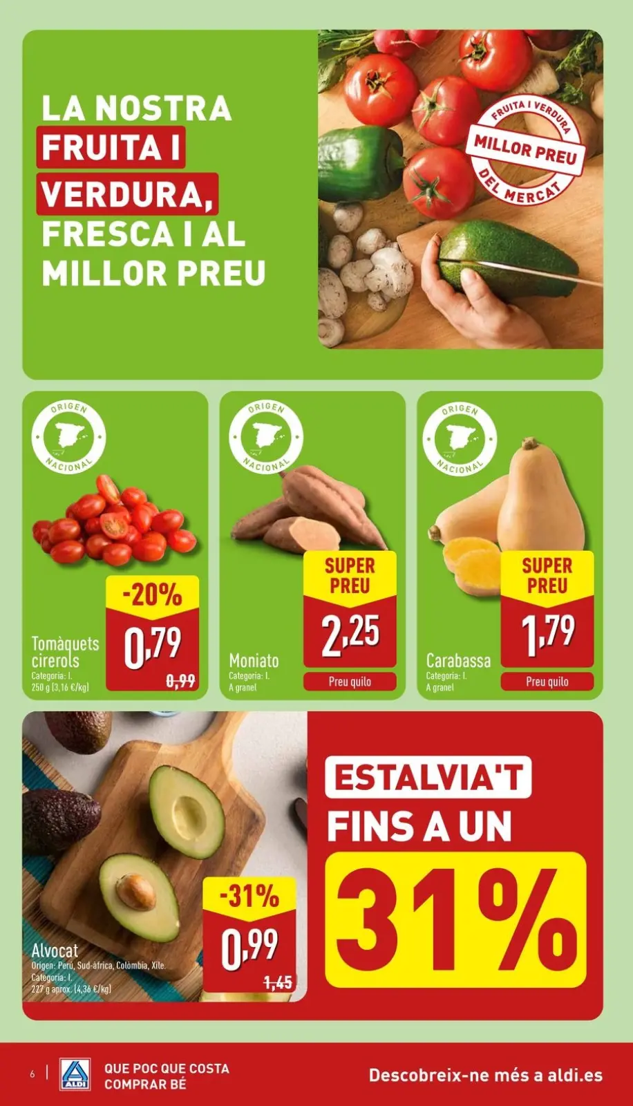 Page 6 dans Brochure d'offre OBRIM chez ALDI Espagne