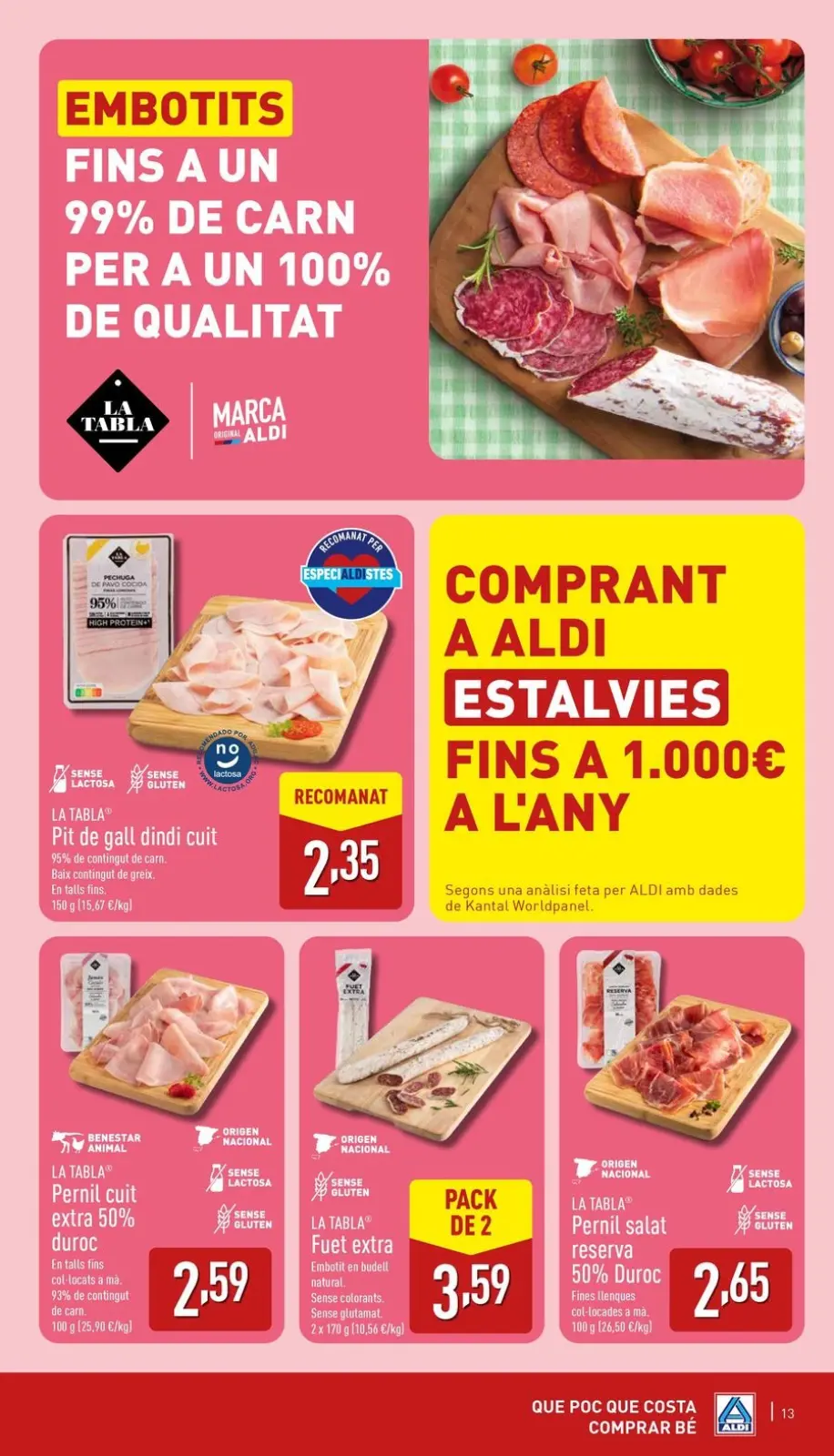 Page 13 dans Brochure d'offre OBRIM chez ALDI Espagne