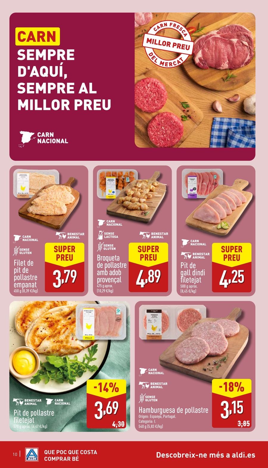 Ofertas de ALDI España de 5 a 9 noviembre 2025 Folleto de ofertas OBRIM