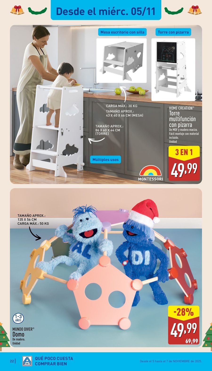 Offres ALDI Espagne de 3 à 9 novembre 2025 Brochure des offres Buy Well