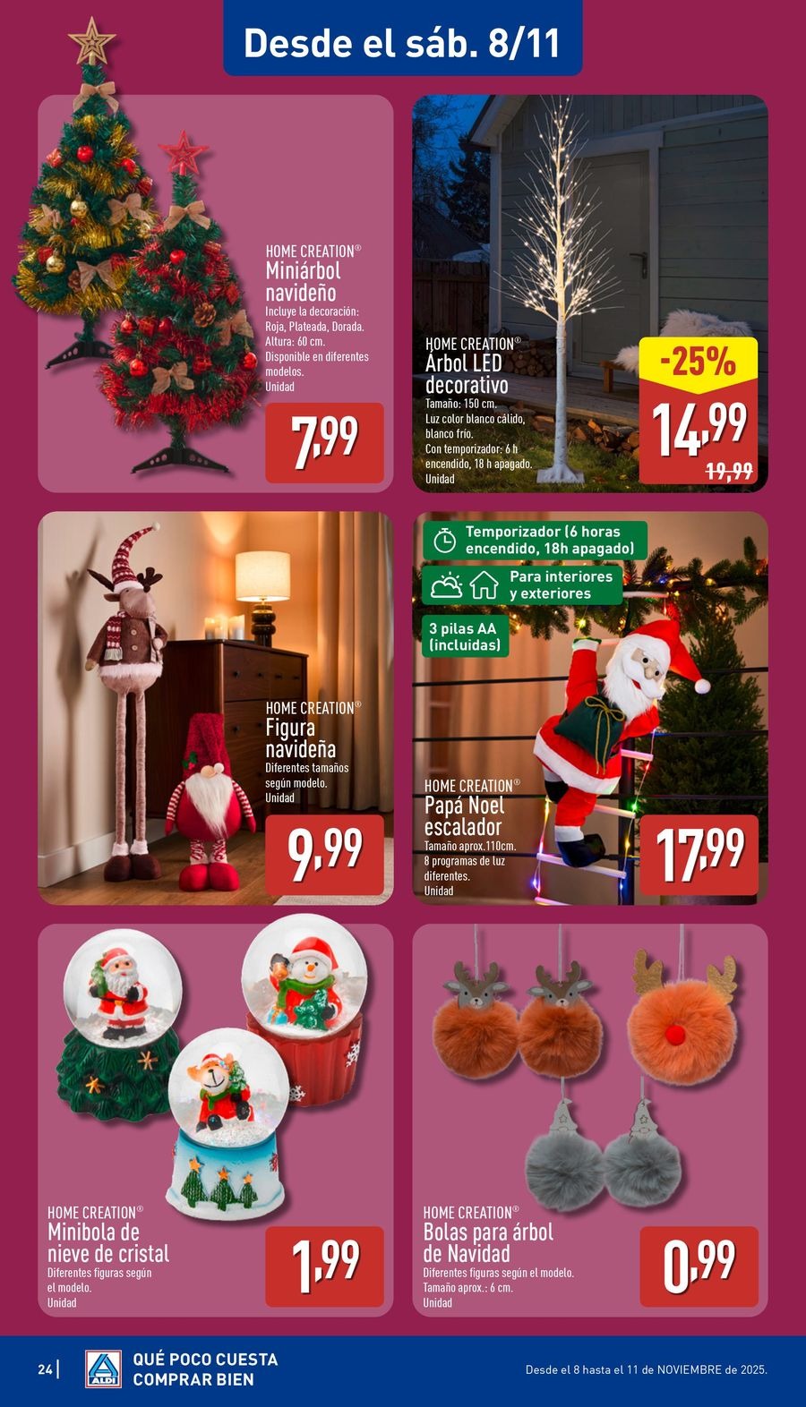 Offres ALDI Espagne de 3 à 9 novembre 2025 Brochure des offres Buy Well