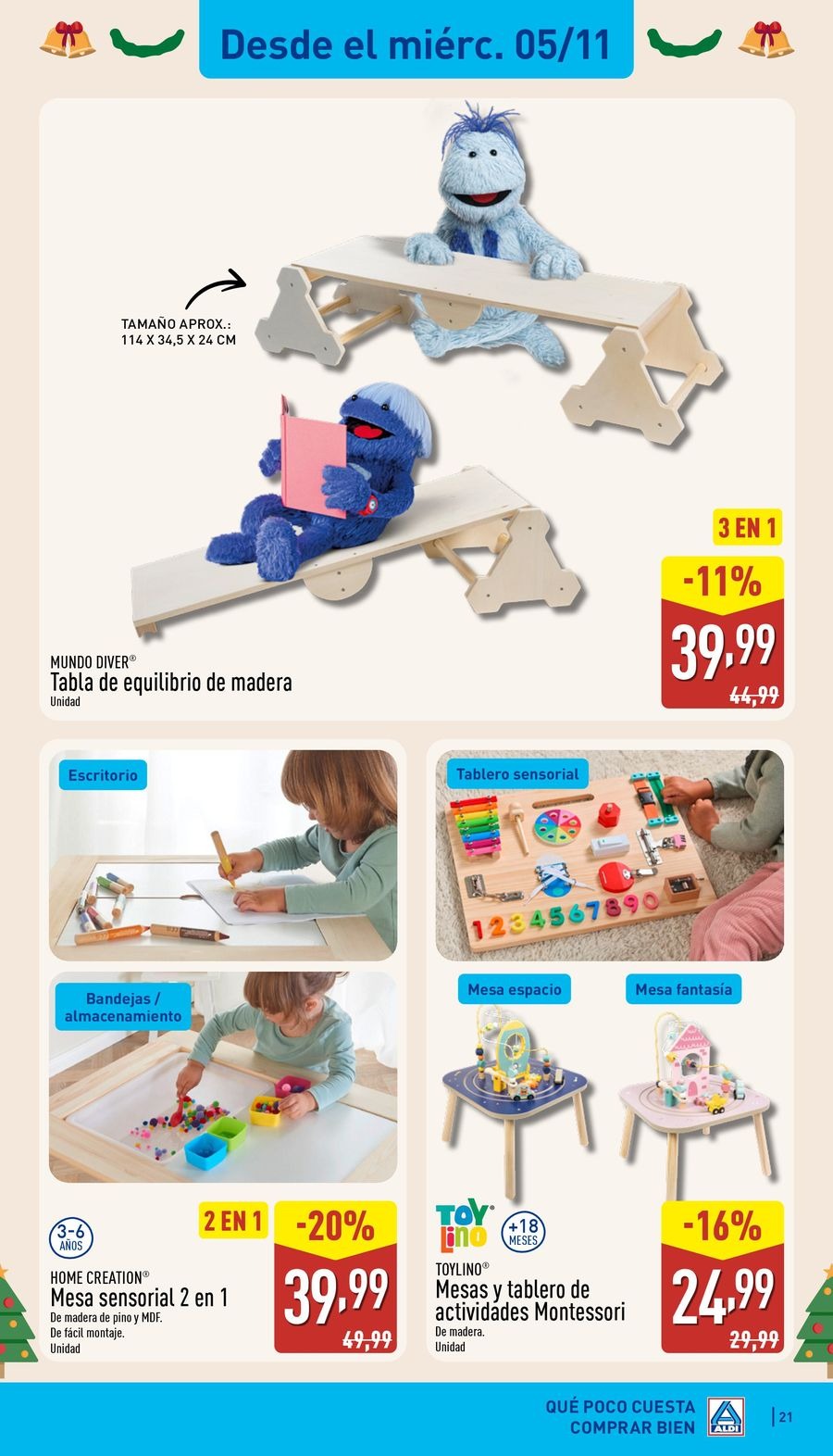 Offres ALDI Espagne de 3 à 9 novembre 2025 Brochure des offres Buy Well