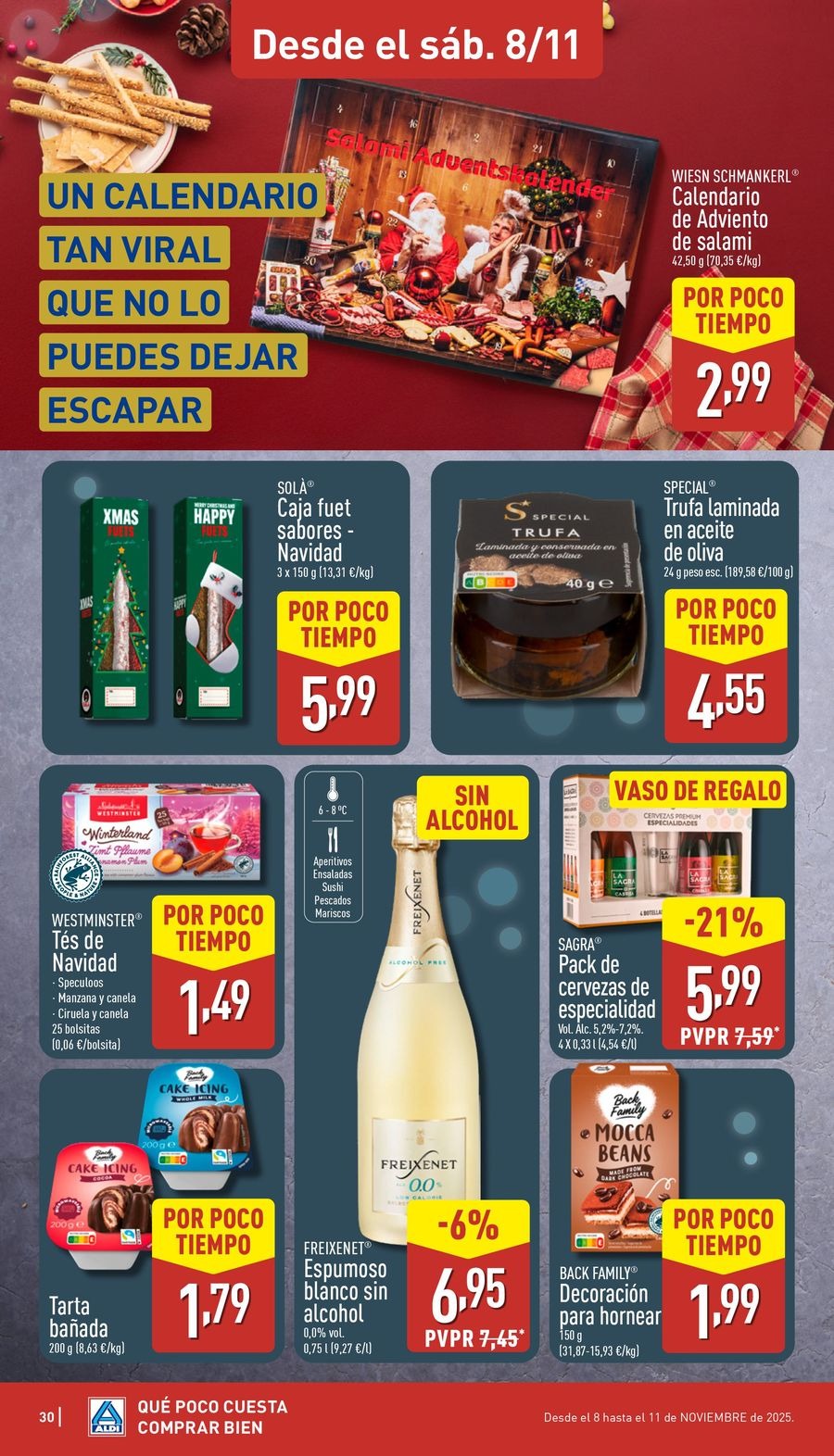 Offres ALDI Espagne de 3 à 9 novembre 2025 Brochure des offres Buy Well