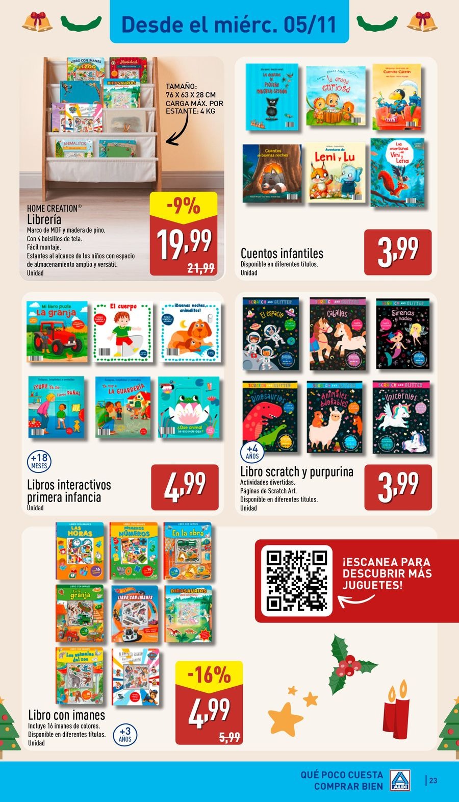 Offres ALDI Espagne de 3 à 9 novembre 2025 Brochure des offres Buy Well