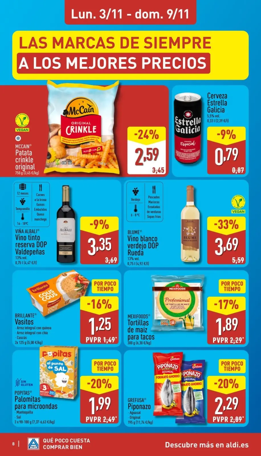 Page 8 dans Brochure des offres Buy Well chez ALDI Espagne
