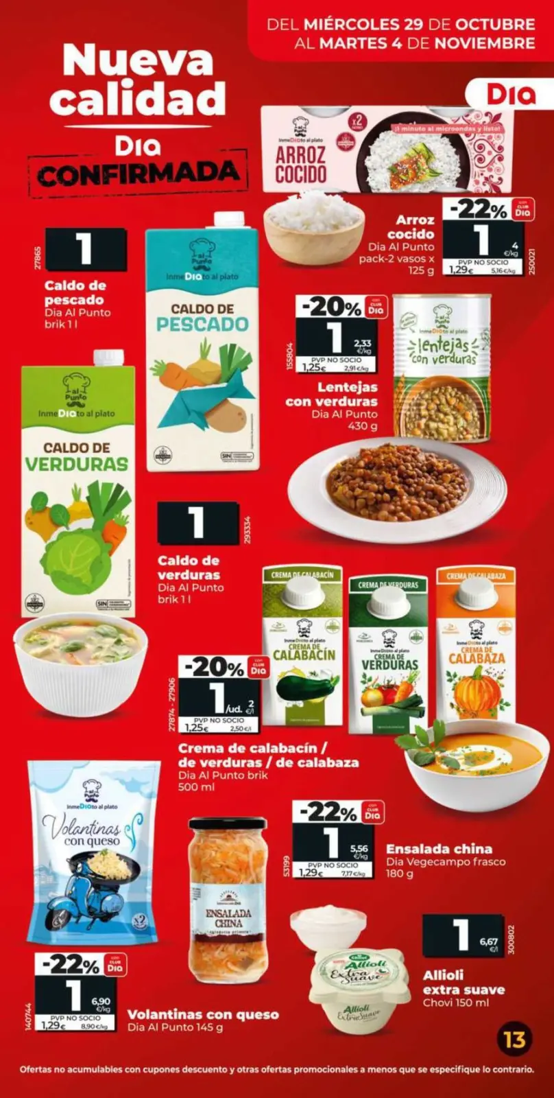 Page 13 dans Offres énormes chez Dia Espagne