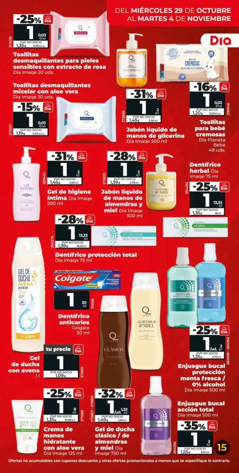 Page 15 dans Offres énormes chez Dia Espagne