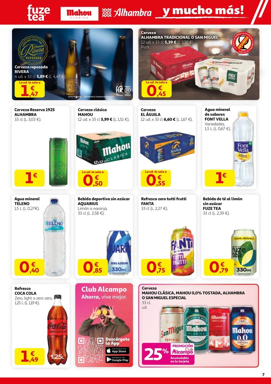Alcampo Spain Offers from 23 October to 5 November 2025 Big Brands Big Discounts