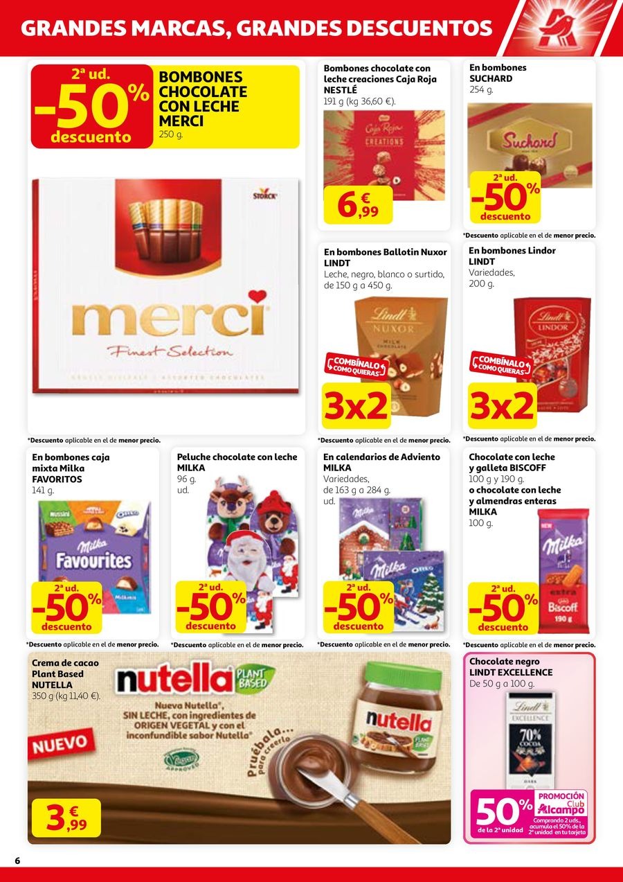 Alcampo Spain Offers from 23 October to 5 November 2025 Big Brands Big Discounts