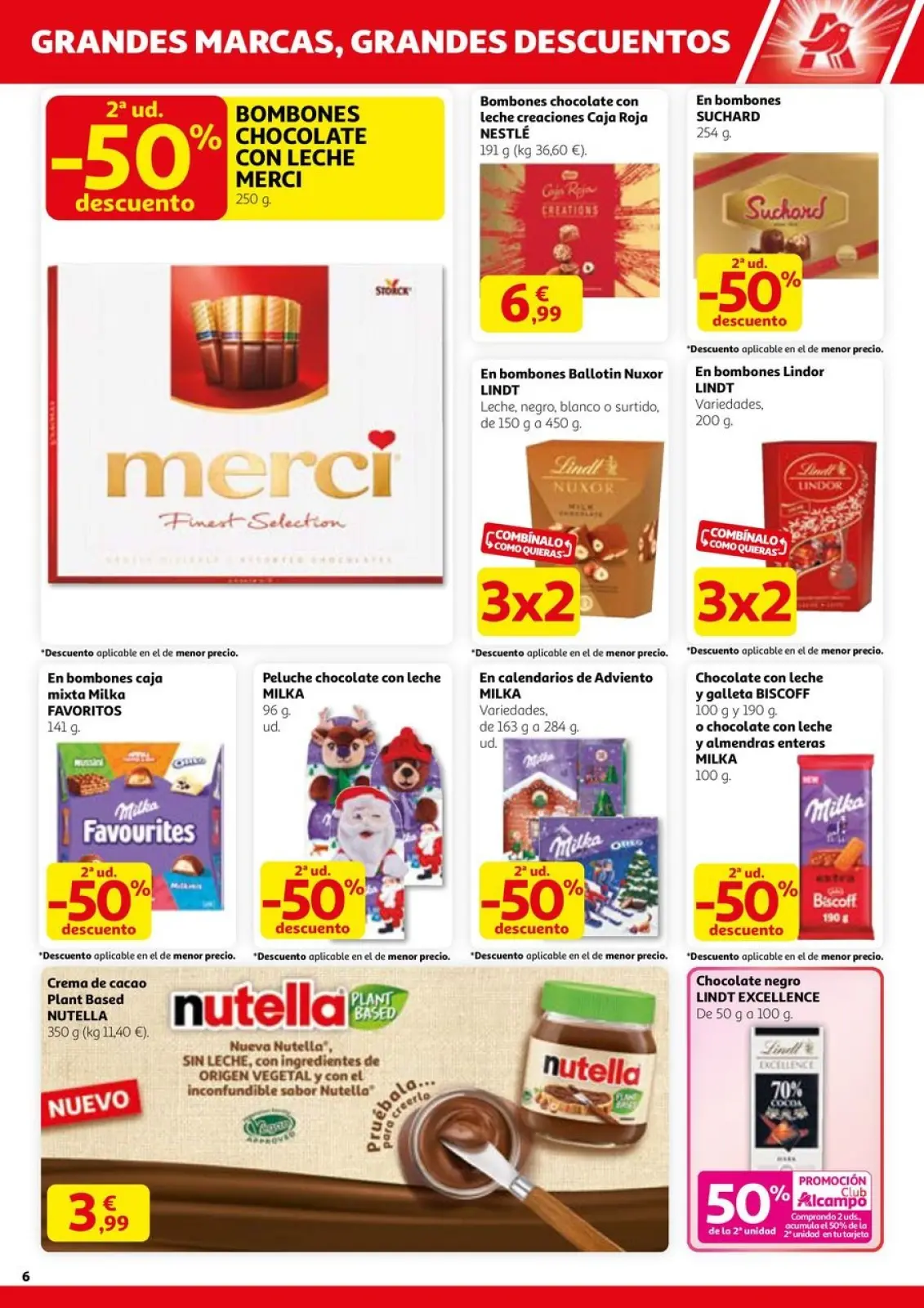 صفحة 6 ضمن العلامات التجارية الكبرى والخصومات الكبيرة في الكامبو إسبانيا