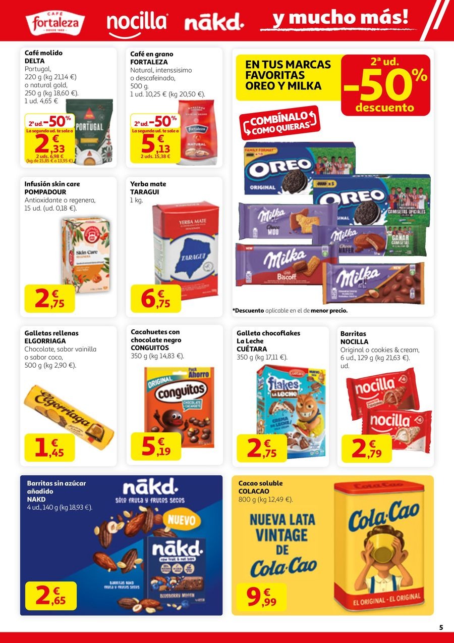 Alcampo Spain Offers from 23 October to 5 November 2025 Big Brands Big Discounts
