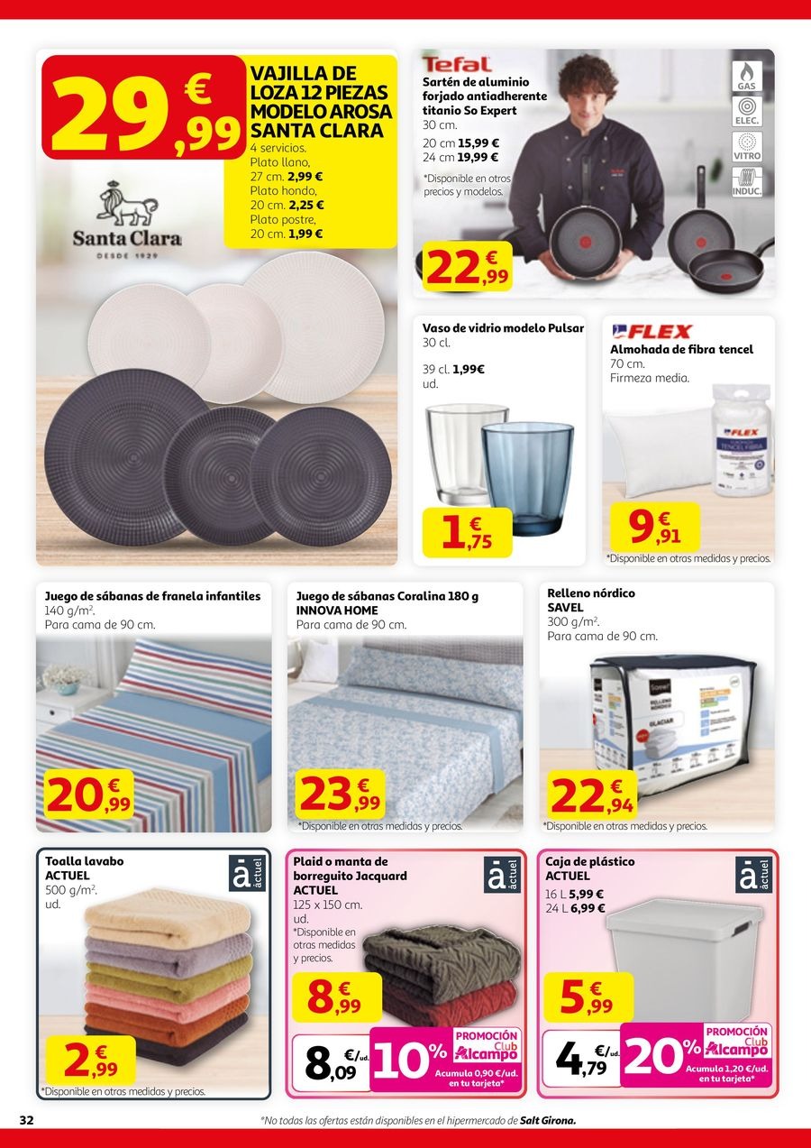 Alcampo Spain Offers from 23 October to 5 November 2025 Big Brands Big Discounts