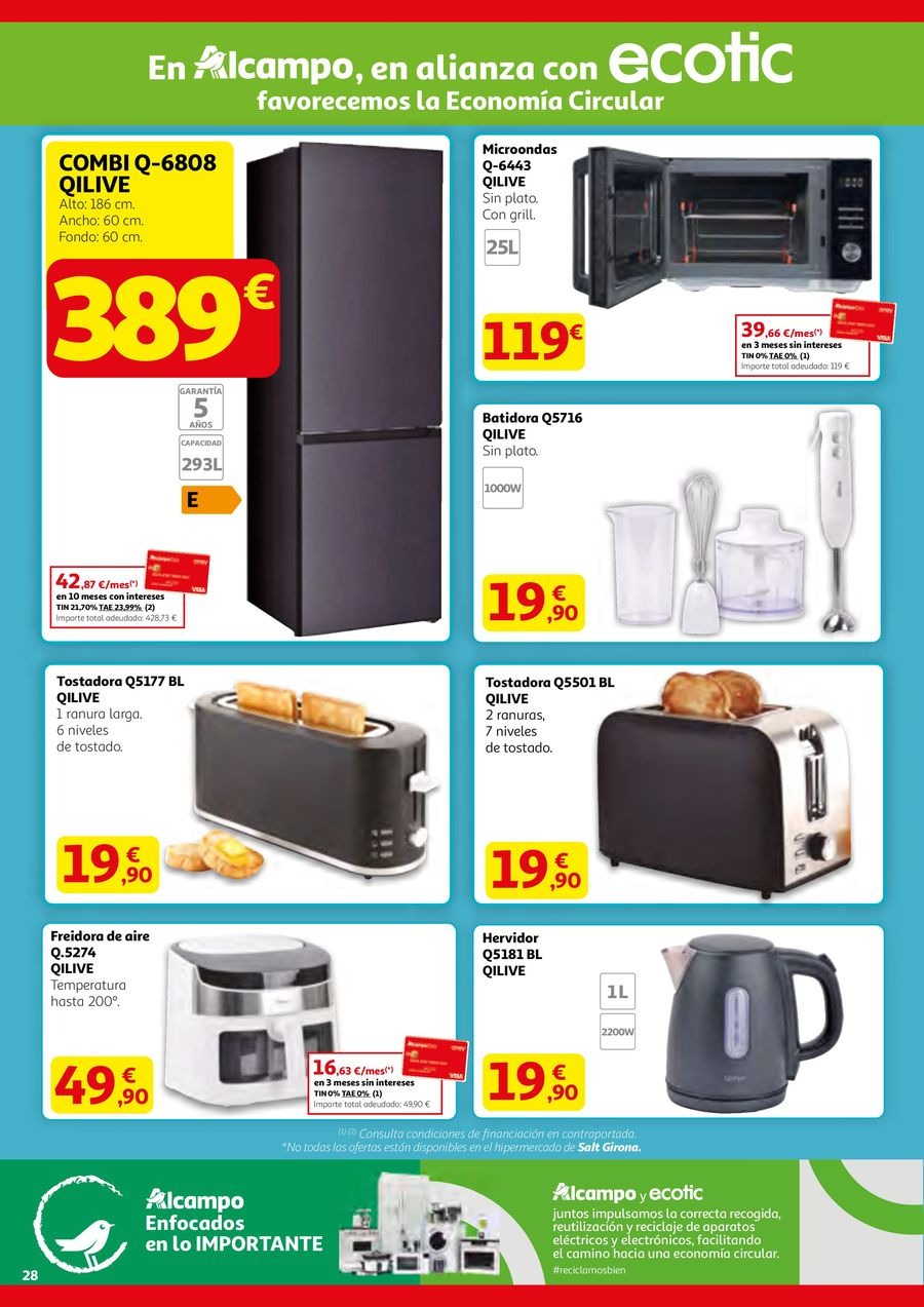 Alcampo Spain Offers from 23 October to 5 November 2025 Big Brands Big Discounts