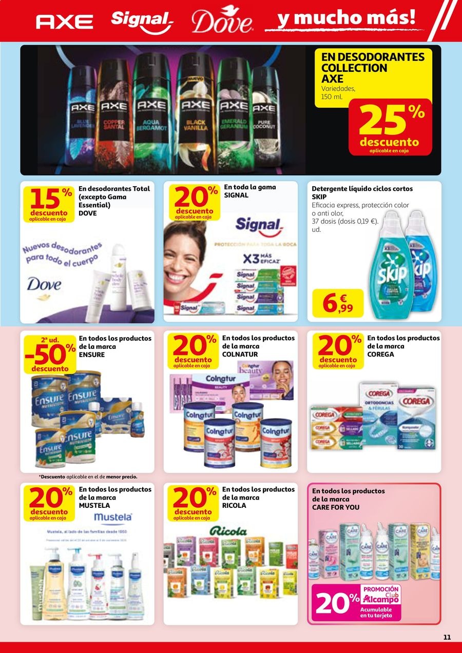 Alcampo Spain Offers from 23 October to 5 November 2025 Big Brands Big Discounts
