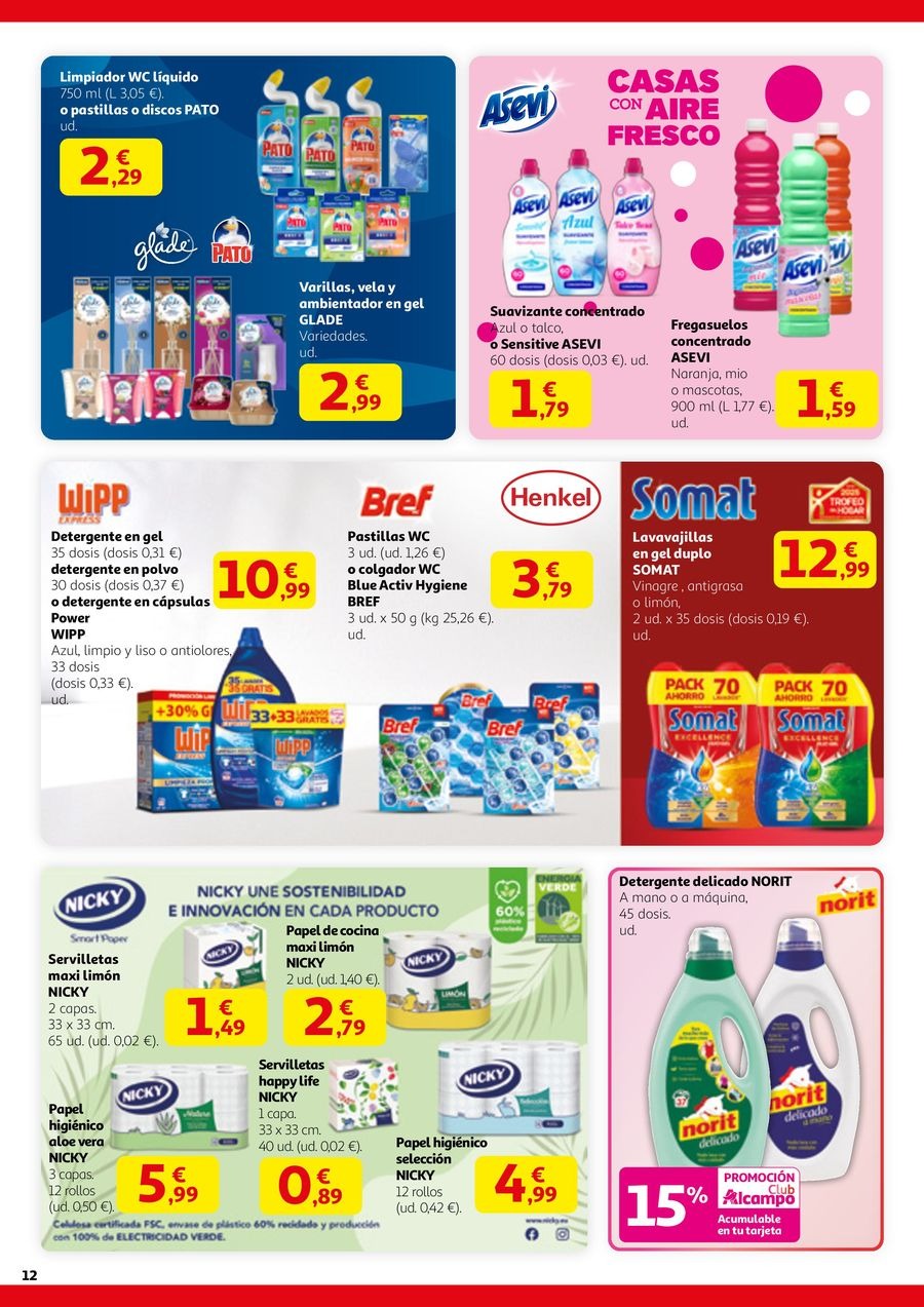 Alcampo Spain Offers from 23 October to 5 November 2025 Big Brands Big Discounts