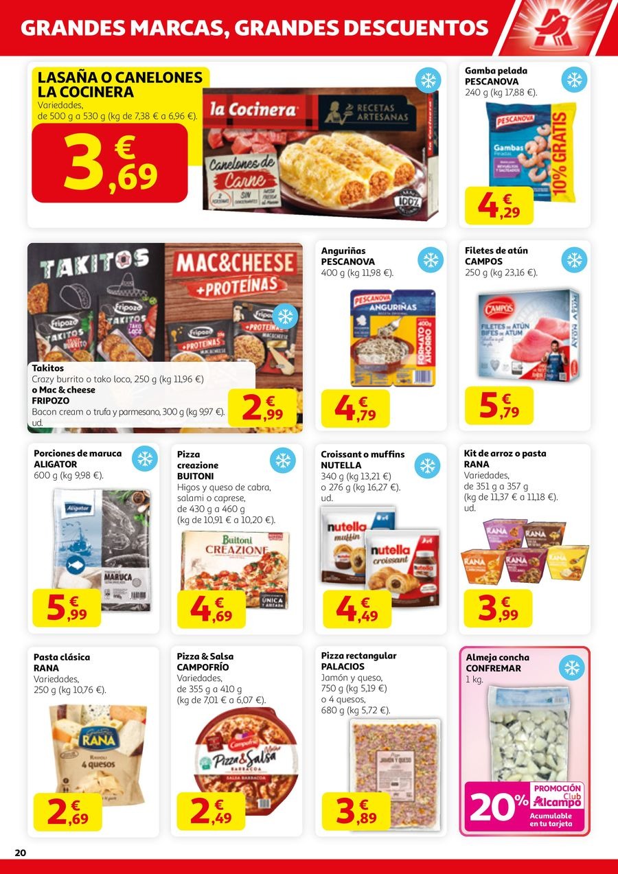 Alcampo Spain Offers from 23 October to 5 November 2025 Big Brands Big Discounts