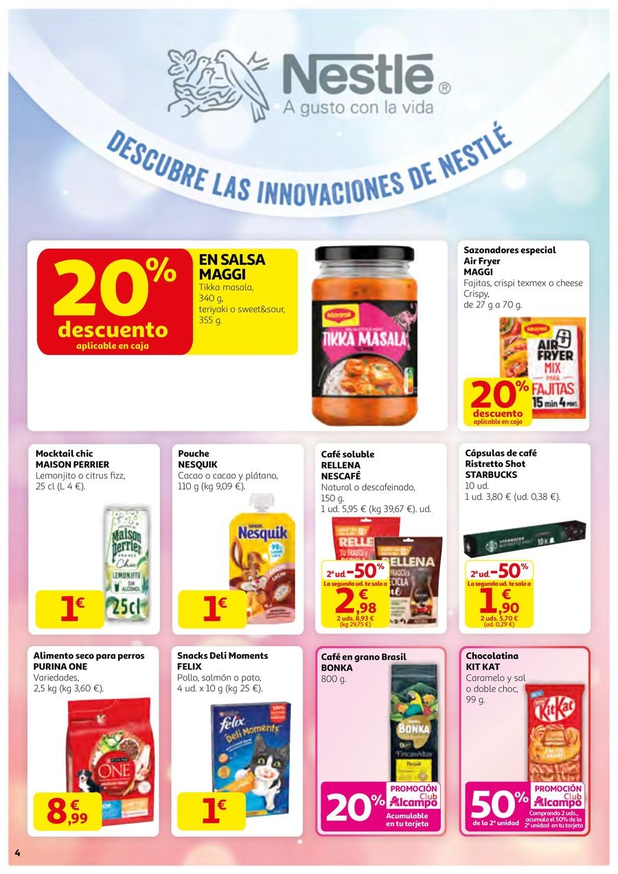 Alcampo Spain Offers from 23 October to 5 November 2025 Big Brands Big Discounts