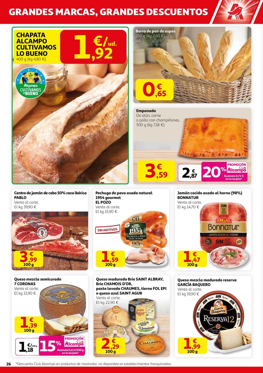 Alcampo Spain Offers from 23 October to 5 November 2025 Big Brands Big Discounts