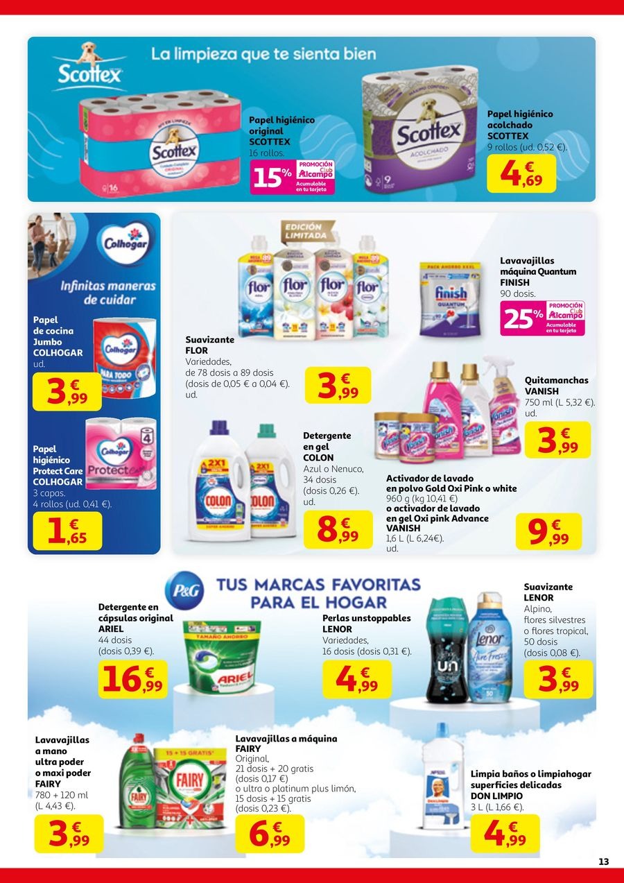 Alcampo Spain Offers from 23 October to 5 November 2025 Big Brands Big Discounts