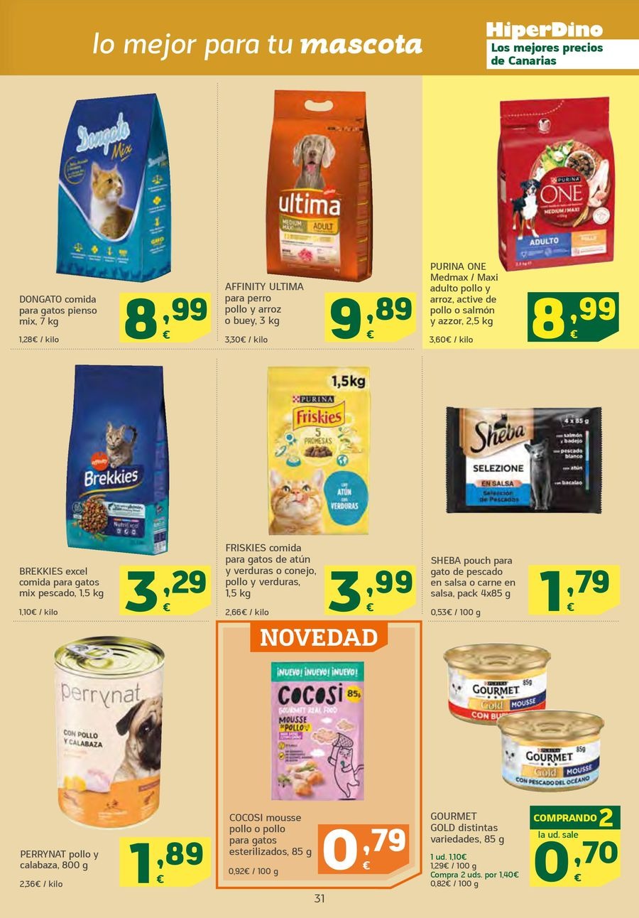 Ofertas de HiperDino España de 23 octubre a 6 noviembre 2025 Ofertas Que Vuelan