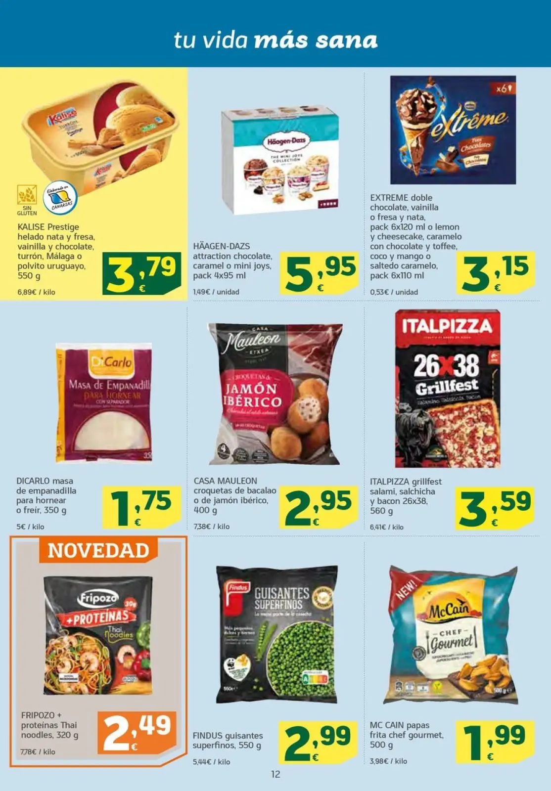 Página 12 en Ofertas Que Vuelan en HiperDino España