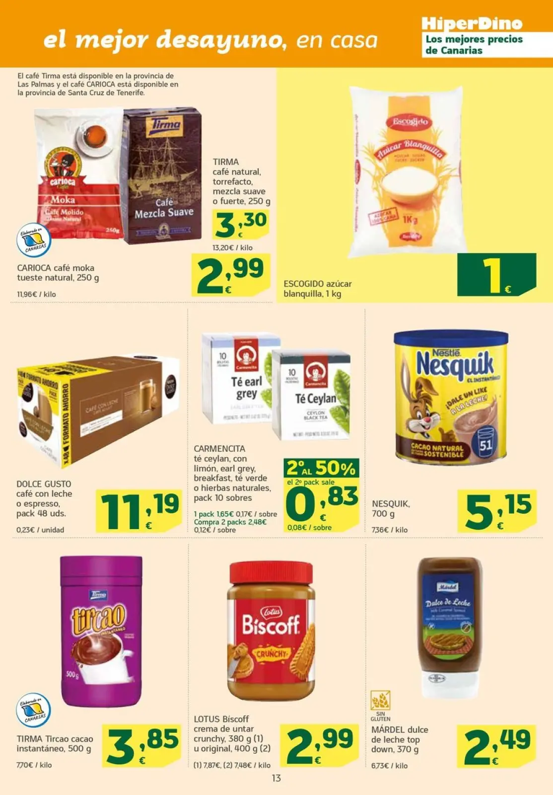 Página 13 en Ofertas Que Vuelan en HiperDino España