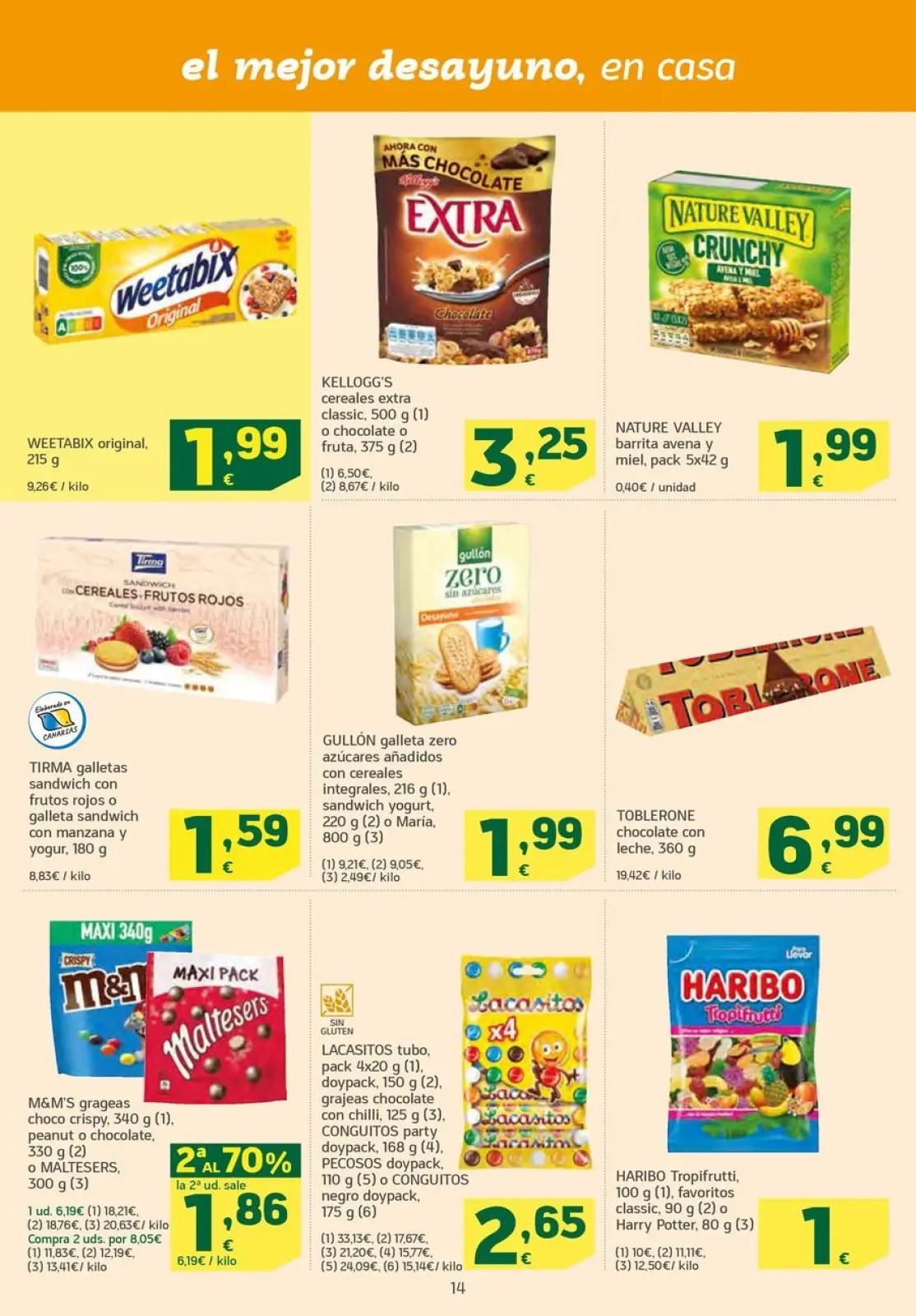 Página 14 en Ofertas Que Vuelan en HiperDino España